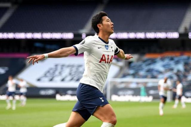 羡慕吗？孙兴慜连破纪录，隔空PK完胜武磊，热刺队史第4人