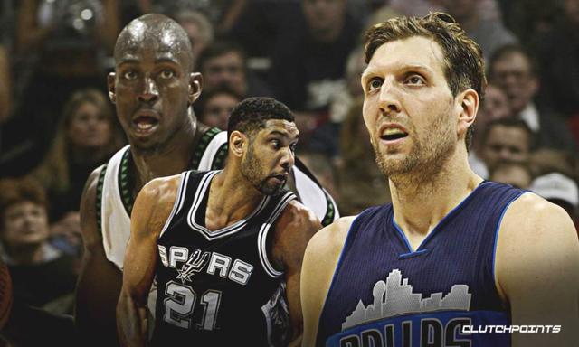 诺天王历史地位为何不如邓肯KG?邓肯无争议,KG或因攻守全能