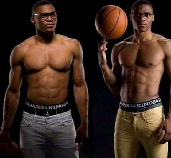 NBA现役肌肉最强5大后卫，韦少腹肌像刀刻 哈登壮得像头牛