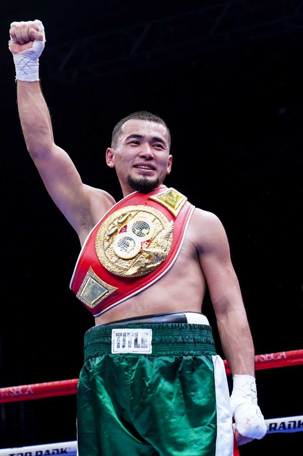 拳力巅峰第六季激战鄂尔多斯，灭力非尔加冕IBF中国区金腰带