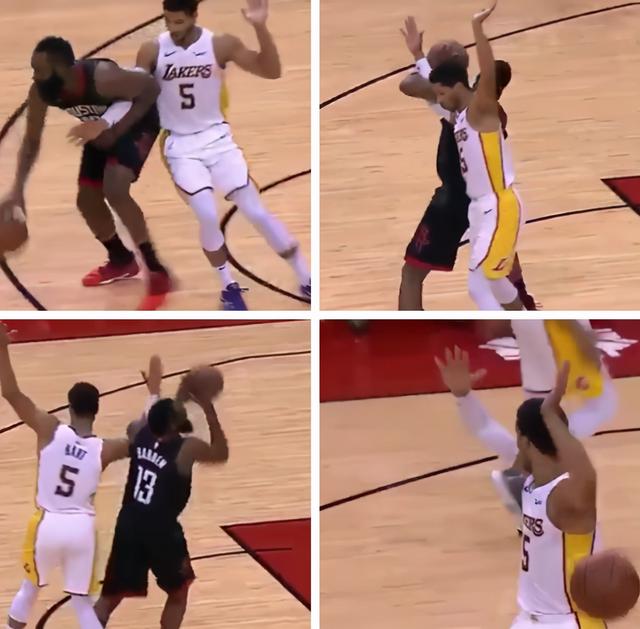 为何球迷调侃哈登造犯规是“碰瓷”？看了这8张照片 你就懂