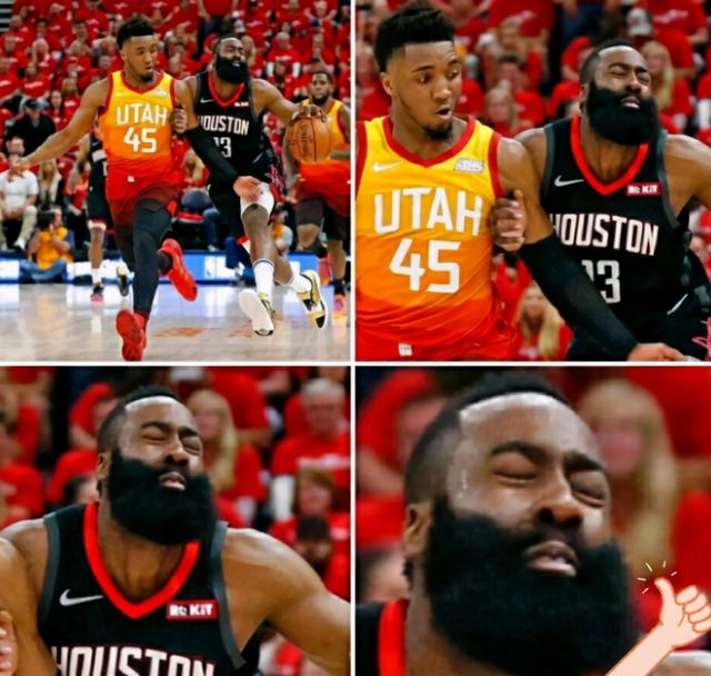 为何球迷调侃哈登造犯规是“碰瓷”？看了这8张照片 你就懂