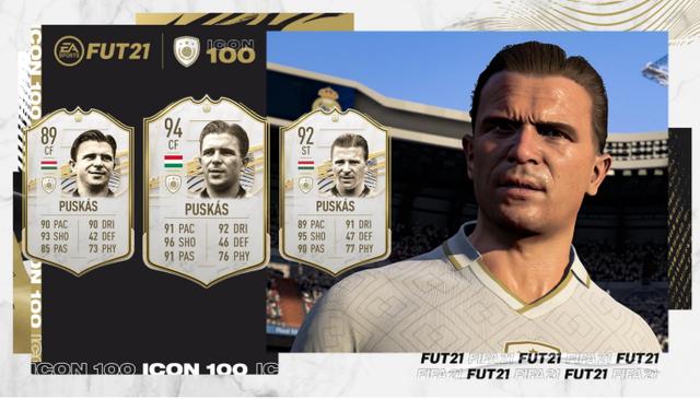 FIFA21中101位传奇球星，仅有10人巅峰能力94+