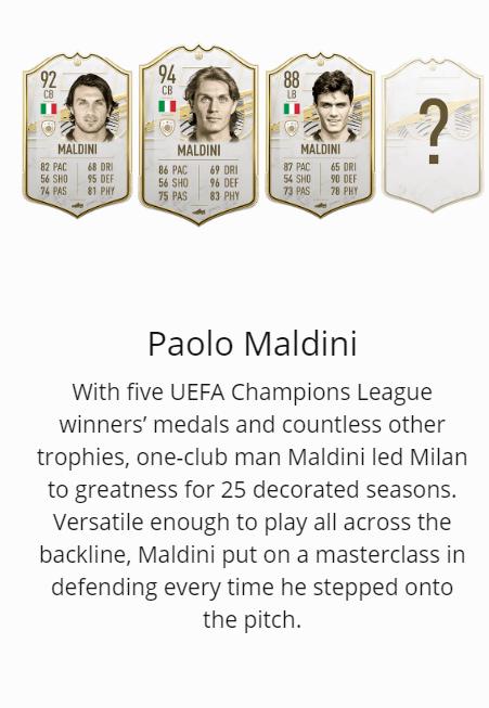 FIFA21中101位传奇球星，仅有10人巅峰能力94+