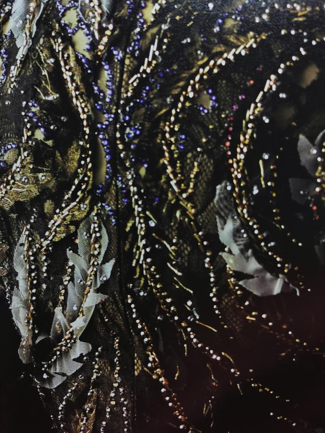 羽生结弦的考斯滕，连水钻都是幻彩变色的！也太美了