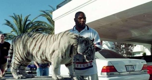 泰森暴富期间生活有多奢侈？花200万买浴缸 养白虎当宠物