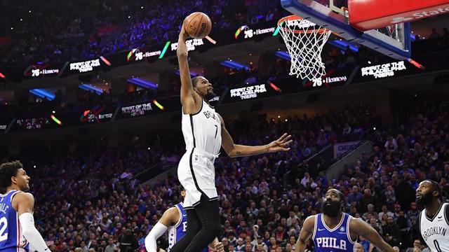 新晋市长！杜兰特4战费城表现超神，场均30+准三双，成76人克星