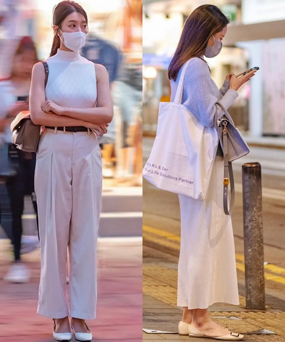 被香港街拍女生惊艳了！衣松裤宽、不露腰胯，简约又大方，好松弛 (http://www.busunion.cn/) xiami 第3张
