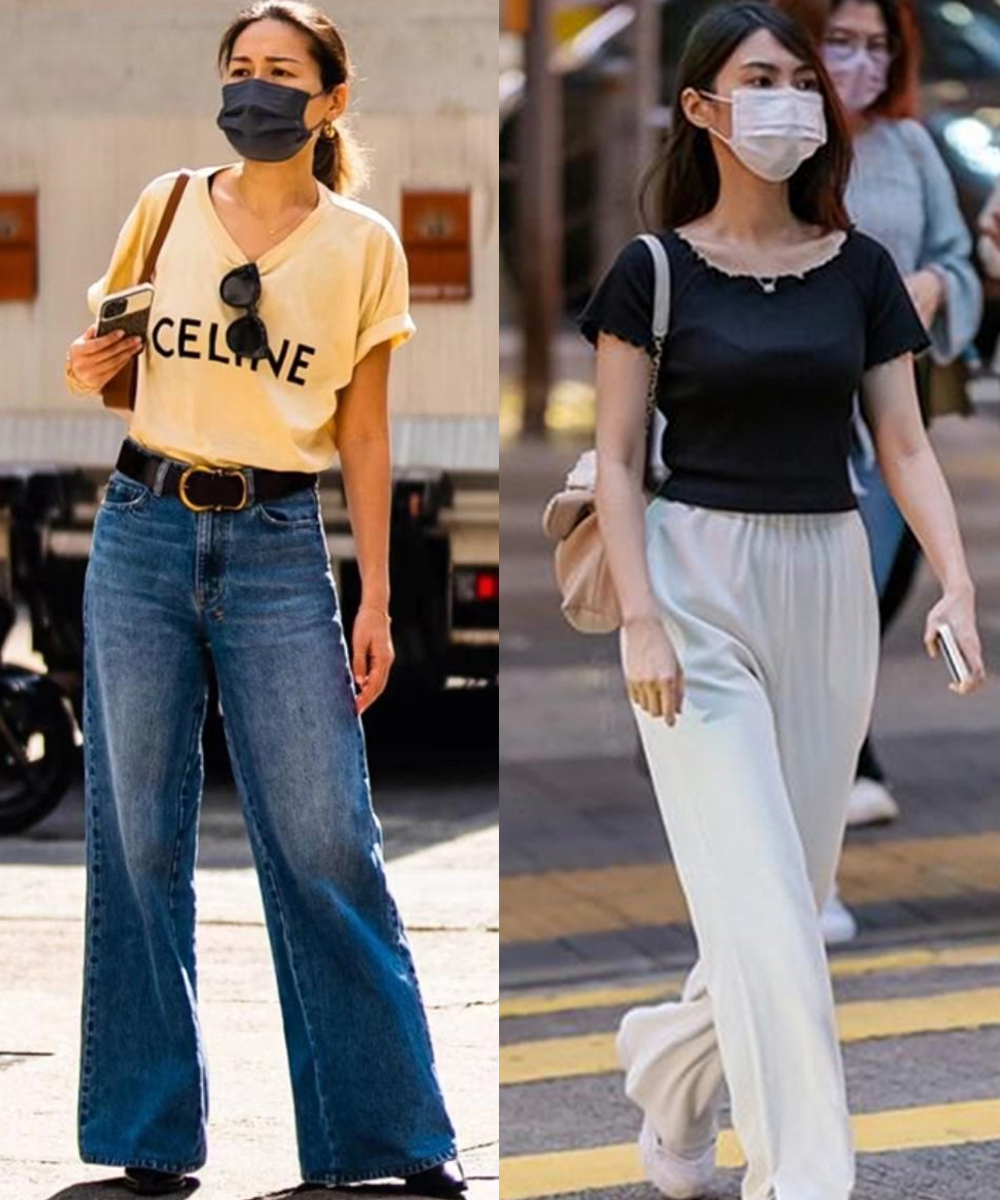 被香港街拍女生惊艳了！衣松裤宽、不露腰胯，简约又大方，好松弛 (http://www.busunion.cn/) xiami 第4张