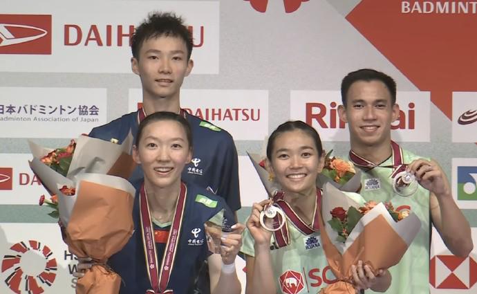 日本羽毛球公开赛：蒋振邦/魏雅欣2-1战胜泰国组合，成功卫冕 (http://www.smallgear.cn/) 体育 第3张