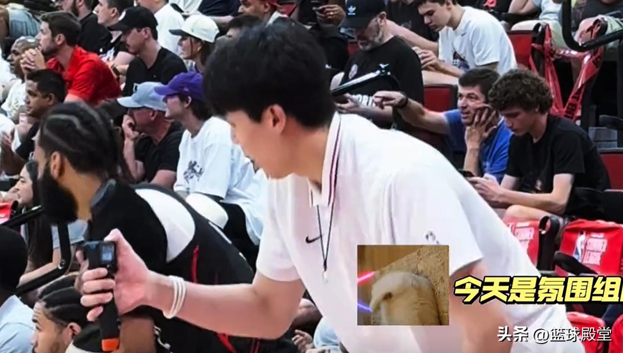 杨瀚森休战成摄影师！社交拉满，把教练聊成翘嘴，与队友暖心互动 (http://www.armanice.com/) 体育 第5张