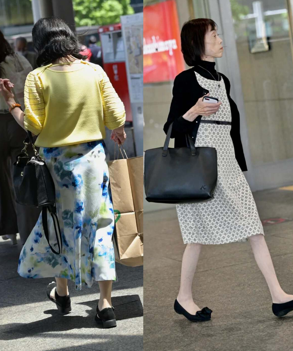 日本奶奶才是老年时尚标杆！裙不上膝、鞋穿平底，看似简约却高级 (http://www.tiidu.cn/) 娱乐 第4张