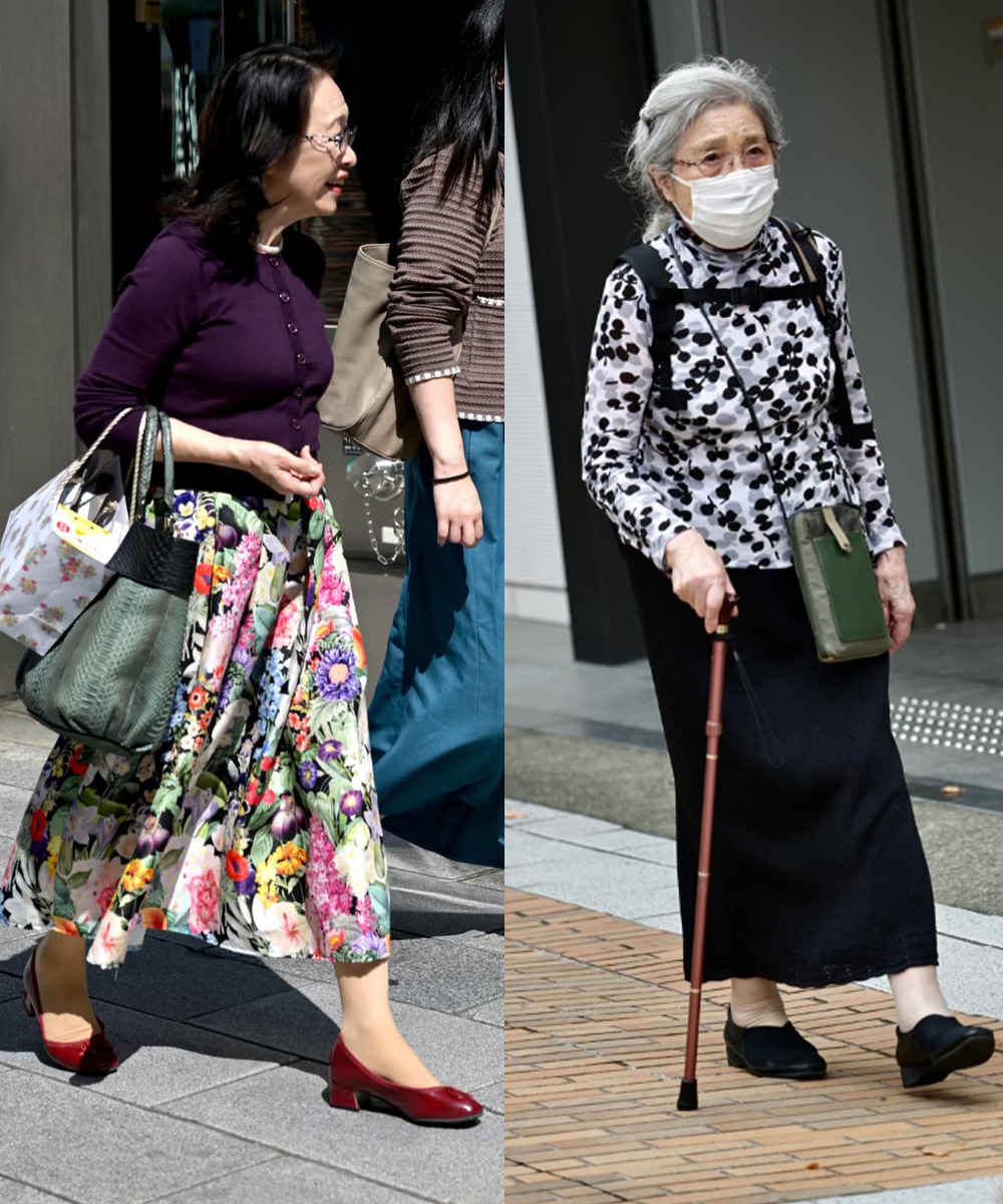 日本奶奶才是老年时尚标杆！裙不上膝、鞋穿平底，看似简约却高级 (http://www.tiidu.cn/) 娱乐 第9张
