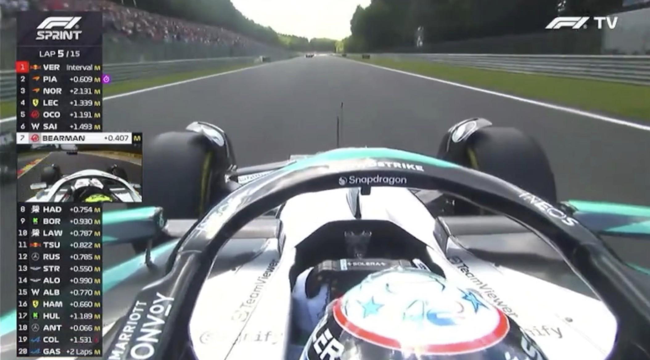 F1比利时冲刺赛：维斯塔潘冠军，迈凯伦二三带回 (http://www.smallgear.cn/) 体育 第5张