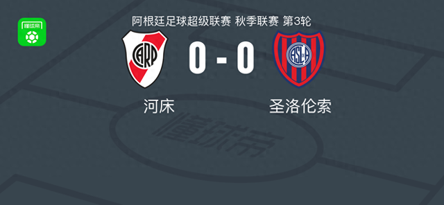 河床0-0圣洛伦索，双方鏖战90分钟未分胜负 (http://www.armanice.com/) 体育 第1张