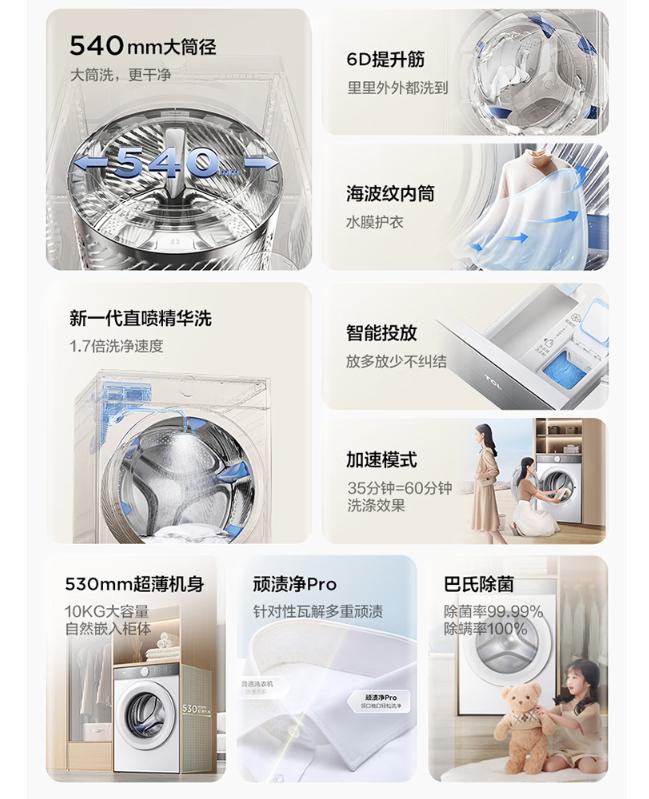 1.2高洗净比越来越多，这四款洗衣机价格不错，最低1300多元 (http://www.jingganghuifeng.com.cn/) 体育 第4张