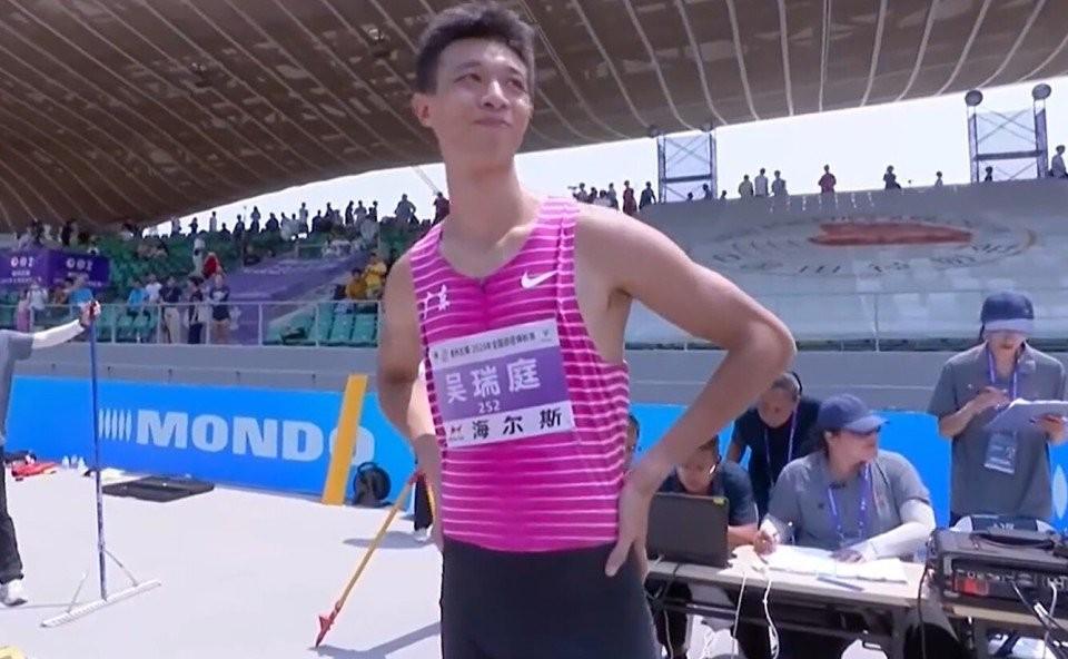男子三级跳远：吴瑞庭跳出17.68米，打破尘封16年亚洲纪录夺冠 (http://www.xuexiaoyu.cn/) abs 第1张