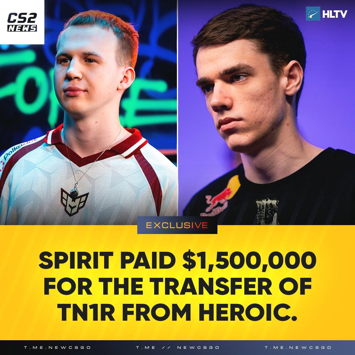 夺冠后变阵？HLTV爆料绿龙签下tN1R，zont1x将被下放 (http://www.tiidu.cn/) 娱乐 第4张