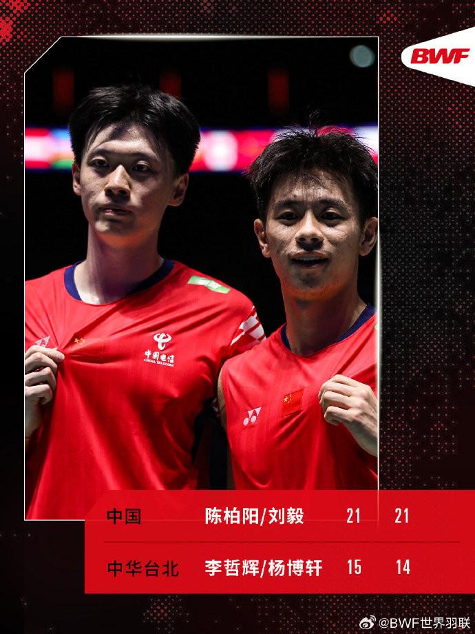 陈柏阳/刘毅战胜中国台北组合，首登世锦赛领奖台 (http://www.busunion.cn/) 体育 第1张