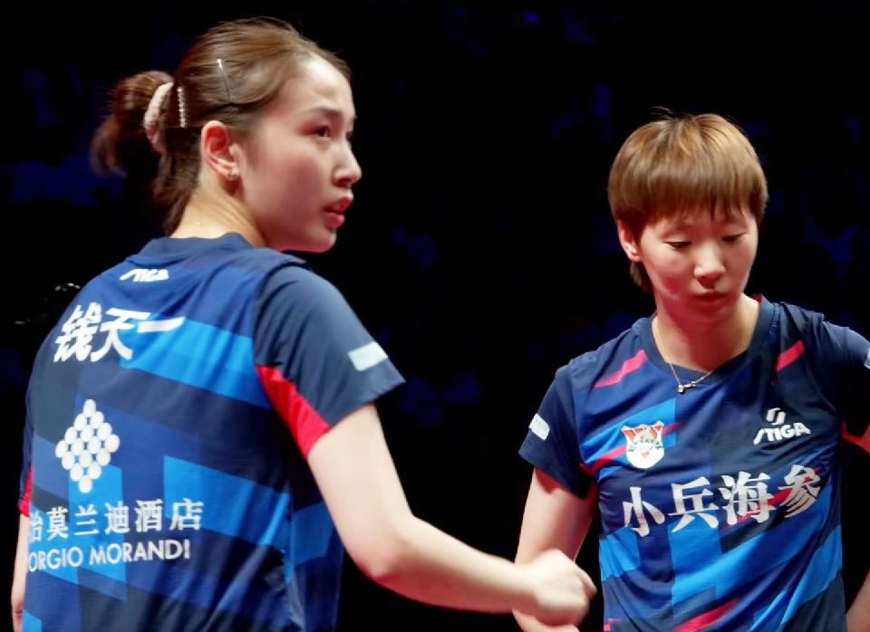 乒超联赛：两大奥运冠军交手！王曼昱3-2险胜，孙颖莎双打惜败 (http://www.xuexiaoyu.cn/) abs 第1张
