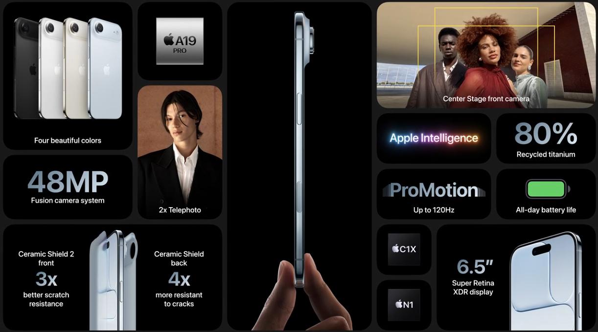 iPhone 17系列登场，一文看清标准版、Air版、Pro版谁更值得买 (http://www.armanice.com/) 体育 第10张