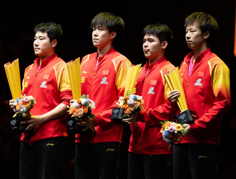 乒联公布第38周世界排名：王楚钦重返第1雨果第3！孙颖莎断层领先 (http://www.tiidu.cn/) 娱乐 第4张