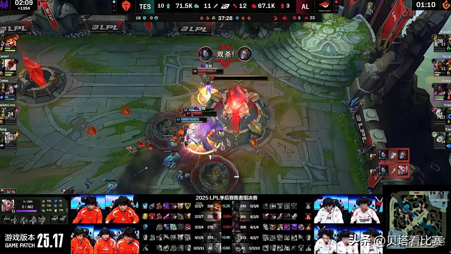 TES3-1击败AL，晋级决赛！hope炸弹人严重失误，AL痛失好局 (http://www.busunion.cn/) 体育 第4张