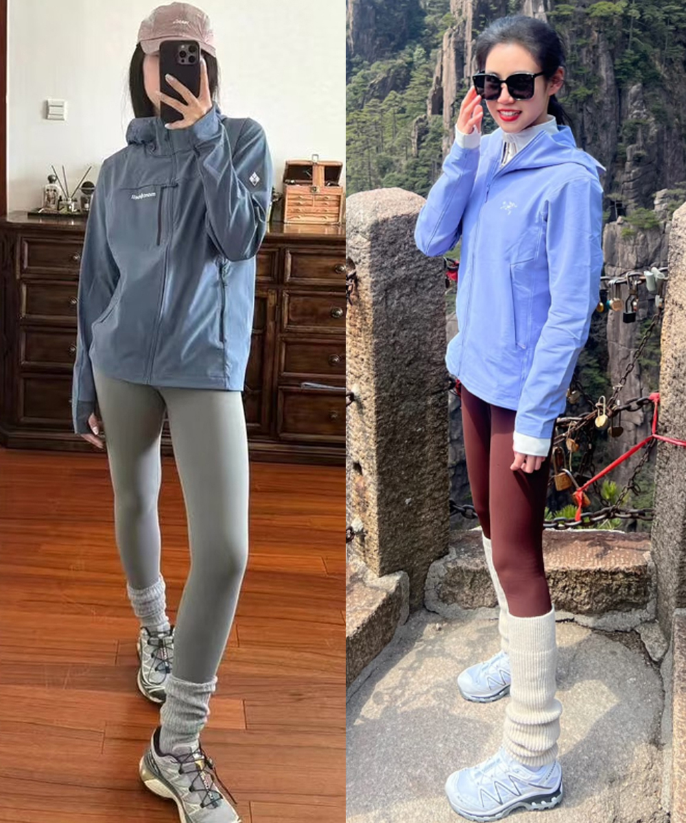 最近火了一种中产穿搭：“lululemon瑜伽裤+萨洛蒙”，舒适又高级 (http://www.armanice.com/) 体育 第2张