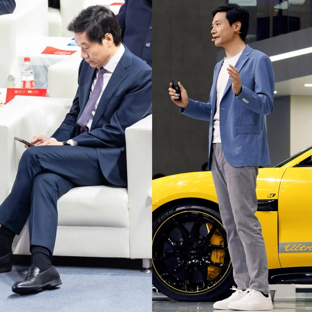 中年男人：为什么劝你少穿“套西”、多穿“单西”？看雷军就懂了 (http://www.chichengjiaxiao.cn/) 体育 第4张