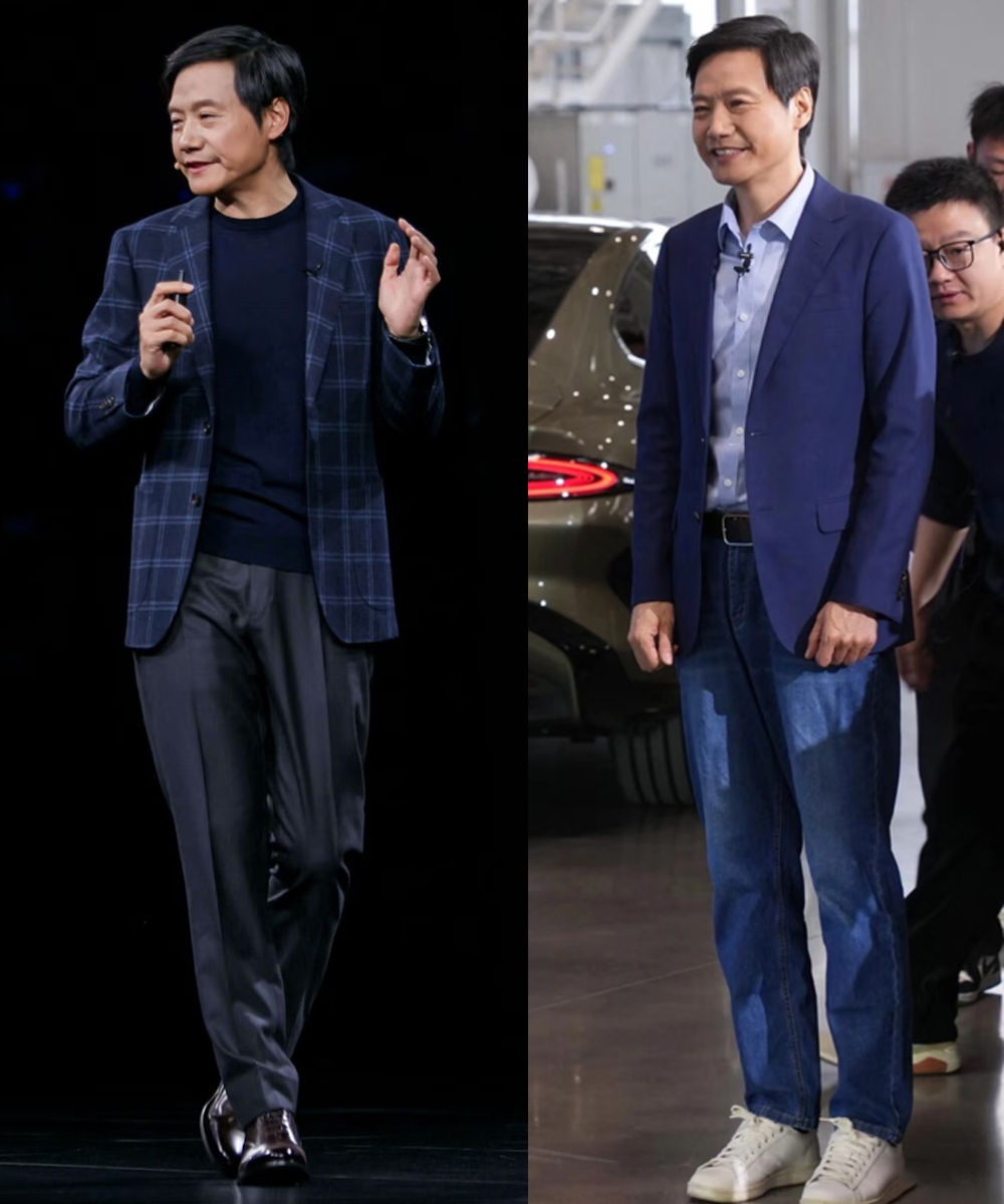 中年男人：为什么劝你少穿“套西”、多穿“单西”？看雷军就懂了 (http://www.chichengjiaxiao.cn/) 体育 第5张