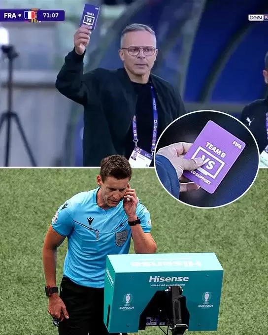 “紫牌挑战”，英媒：FIFA测试VAR挑战机制，双方主教练各1张