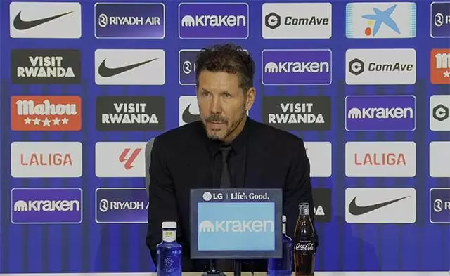 西蒙尼：朱利亚诺必须继续在训练和比赛中证明自己