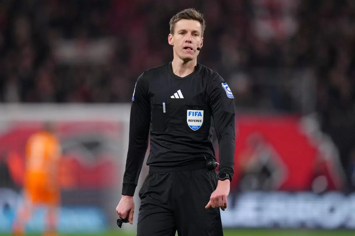 官方：德国裁判希伯特执法尤文vs葡萄牙体育