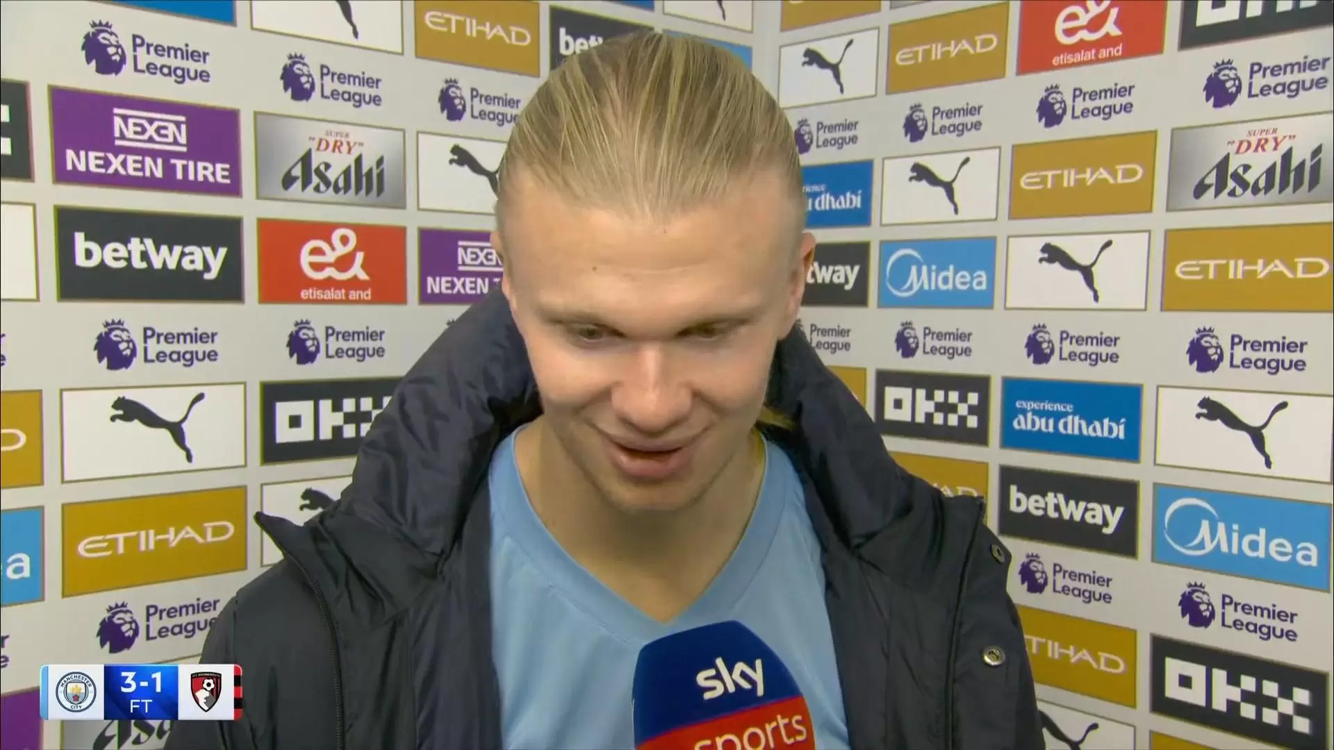 哈兰德:在我被换下的时候,可能会有一些范特西玩家不太高兴 哈兰德:在我被换下的时候,可能会有一些范特西玩家不太高兴