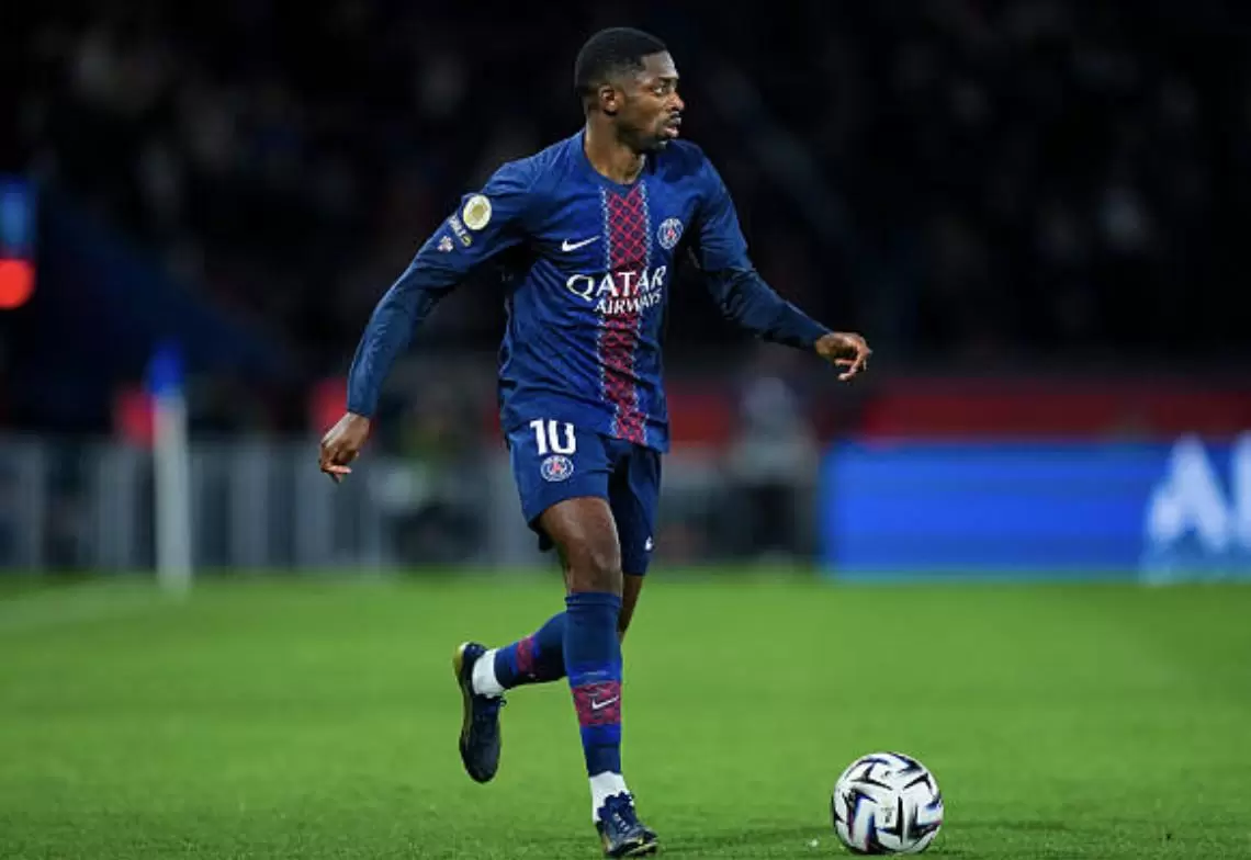 此前腿筋疼，RMC：登贝莱训练了，预计能进对阵拜仁的大名单