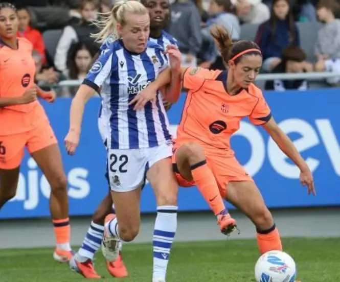 世体：巴萨女足客场告负，终结两年半联赛客场不败纪录