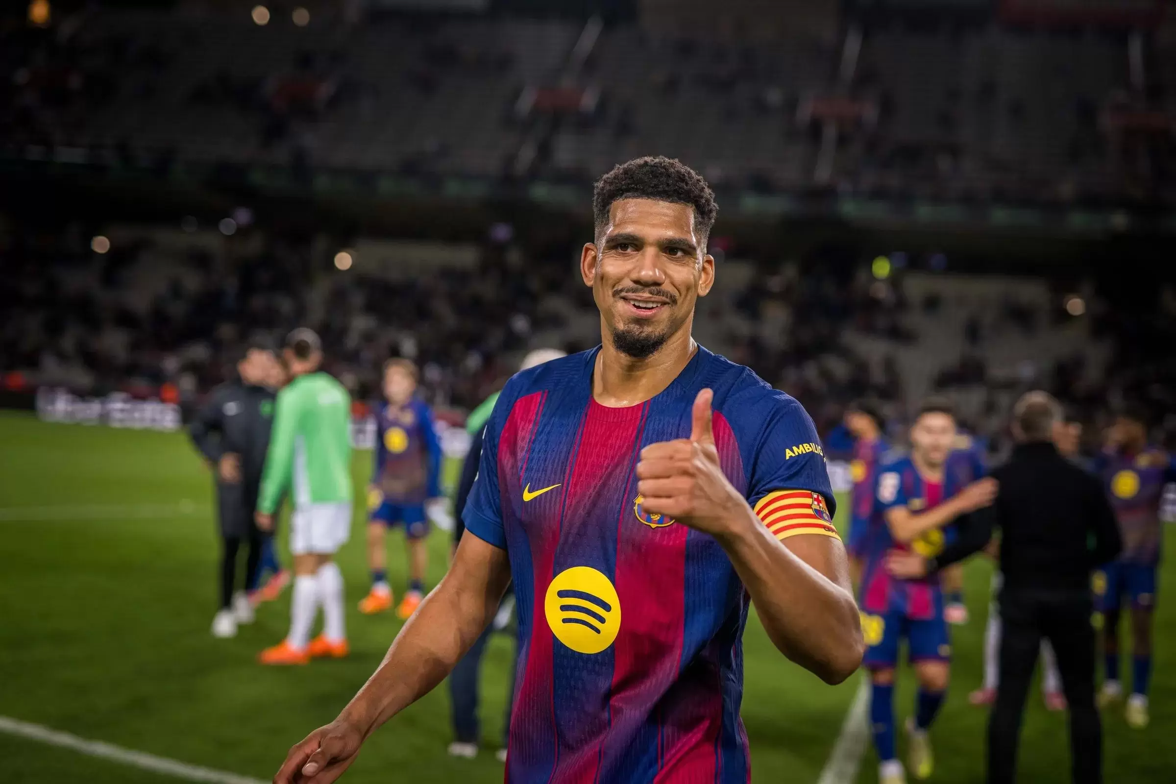 186场追平内马尔，阿劳霍升至巴萨队史拉美球员出场榜第十