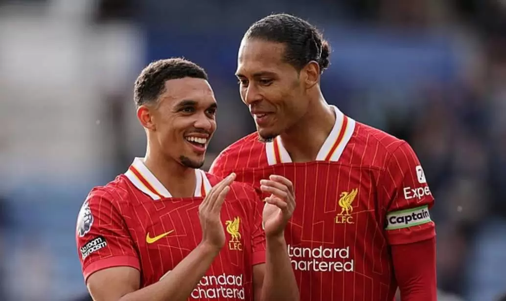 范戴克：阿诺德离开后还没和他聊过，很高兴曾与他并肩作战