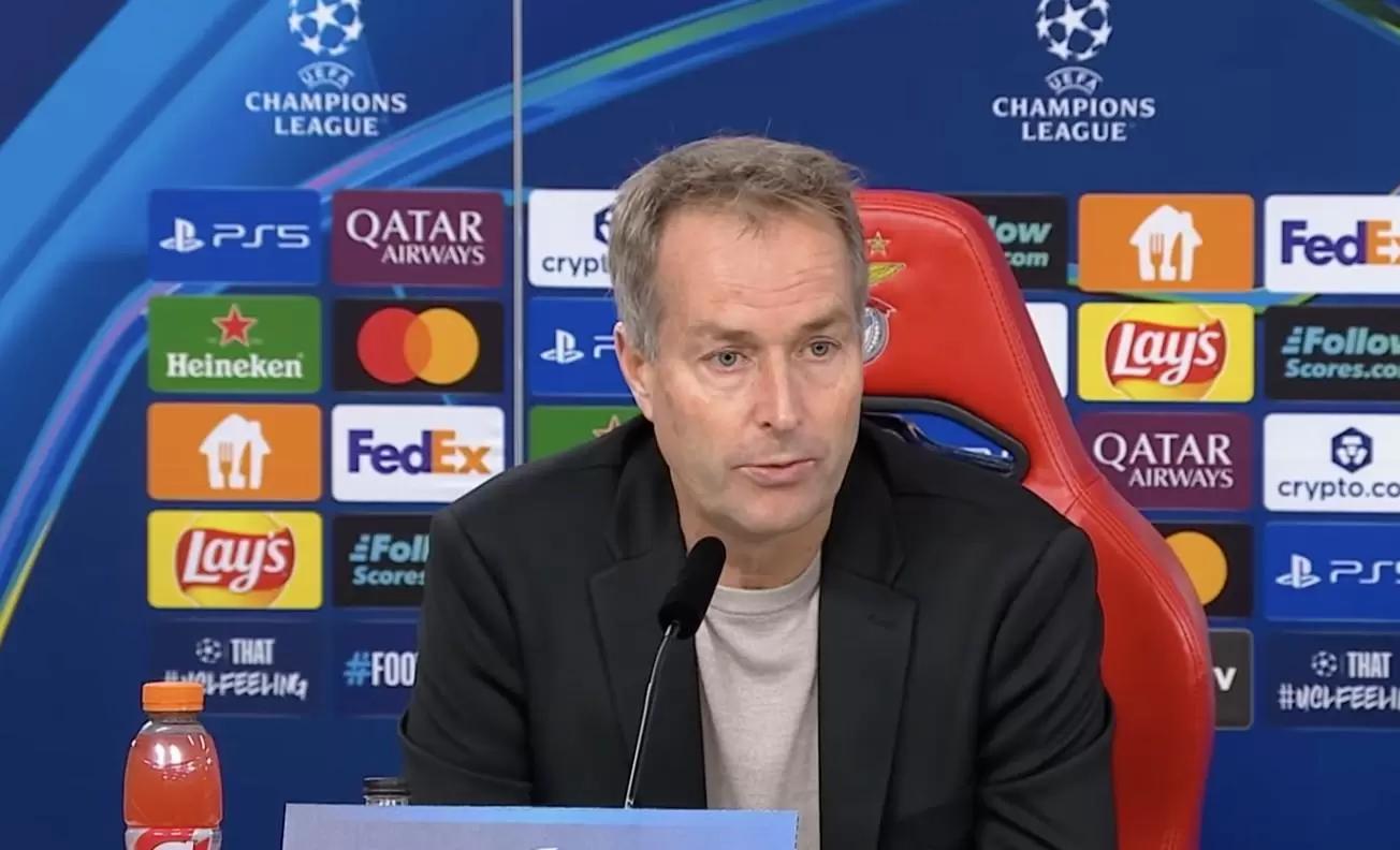 尤尔曼德:此前轮休格里马尔多是为让他休息;本菲卡压力很大 尤尔曼德:此前轮休格里马尔多是为让他休息;本菲卡压力很大