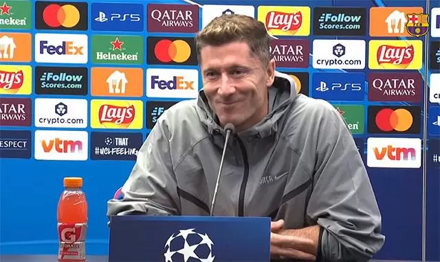 莱万:现在最好不要谈论亚马尔;合同的事我不着急 莱万:现在最好不要谈论亚马尔;合同的事我不着急