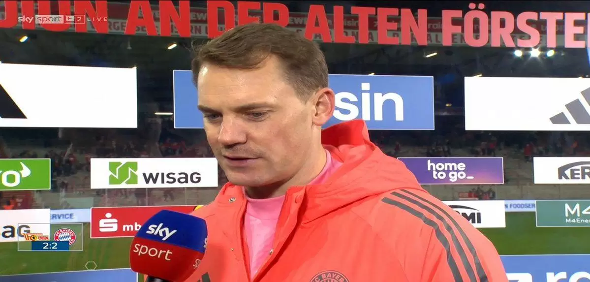 诺伊尔:平局是个不错的结果,我们拿到了1分而竞争对手没有 诺伊尔:平局是个不错的结果,我们拿到了1分而竞争对手没有