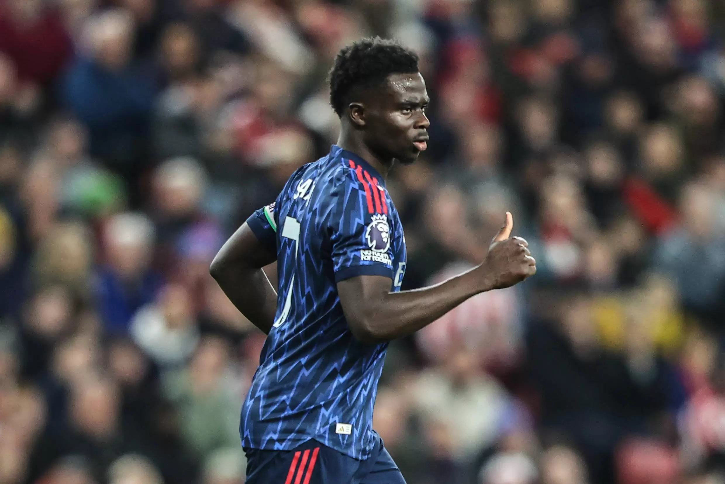 斯基拉:萨卡接近和阿森纳续约至2030年,且薪水将大幅上涨 斯基拉:萨卡接近和阿森纳续约至2030年,且薪水将大幅上涨