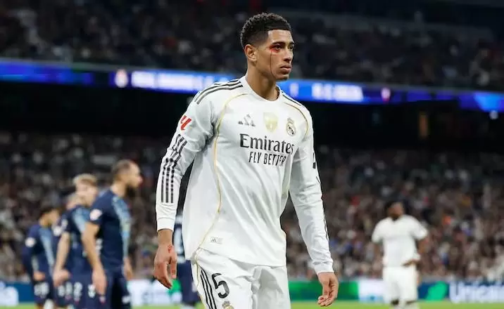 阿斯:皇马对贝林被肘后裁判未看回放感到愤怒,认为标准不一 阿斯:皇马对贝林被肘后裁判未看回放感到愤怒,认为标准不一