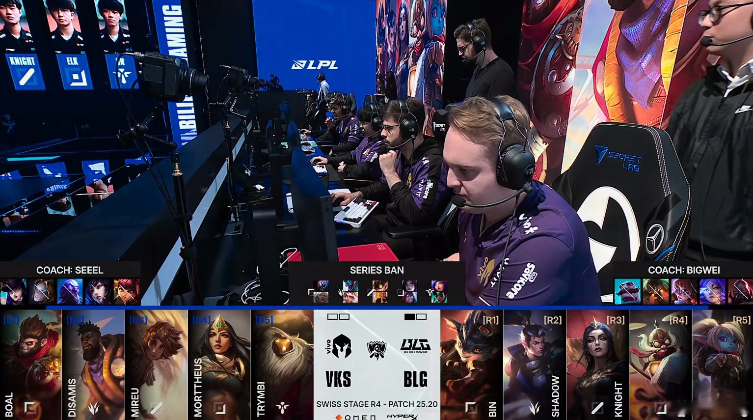 S15瑞士轮：Knight妖姬魔影迷踪秀出四杀，BLG 2-0淘汰VKS (http://www.busunion.cn/) xiami 第3张