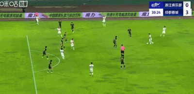 成都3-3浙江丢榜首，罗慕洛双响，周定洋建功，亚戈读秒绝平 (http://www.armanice.com/) 体育 第6张