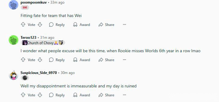 海外网友热议AL击败IG：5个人都很糟！Rookie即将第6次缺席世界赛 (http://www.busunion.cn/) 体育 第4张