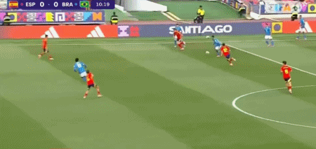 半场：西班牙U20 0-0巴西U20，克鲁斯中柱，路易吉进球被吹 (http://www.chichengjiaxiao.cn/) 体育 第3张
