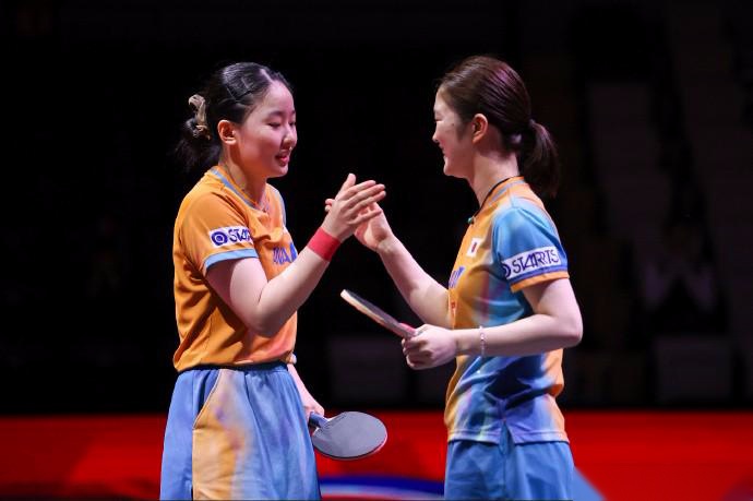 王曼昱/蒯曼3-0击败张本美和/木原美悠，晋级世乒赛女双决赛 (http://www.zjmmc.cn/) hsti 第2张