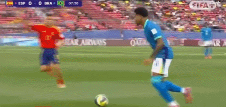 半场：西班牙U20 0-0巴西U20，克鲁斯中柱，路易吉进球被吹 (http://www.chichengjiaxiao.cn/) 体育 第2张