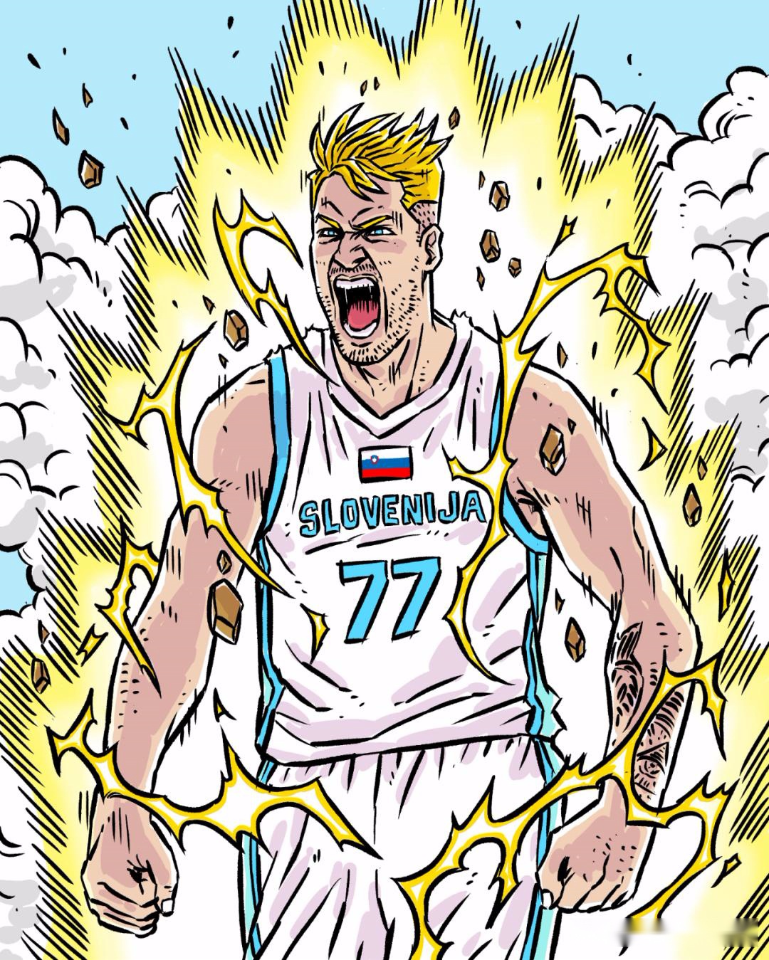 东契奇大爆发！狂轰42+10+3！意大利炮退出国家队 (http://www.xuexiaoyu.cn/) abs 第3张